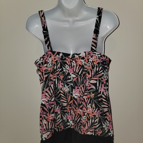 Floral Swimsuits For All Blouson tankini - Picture 3 of 3
